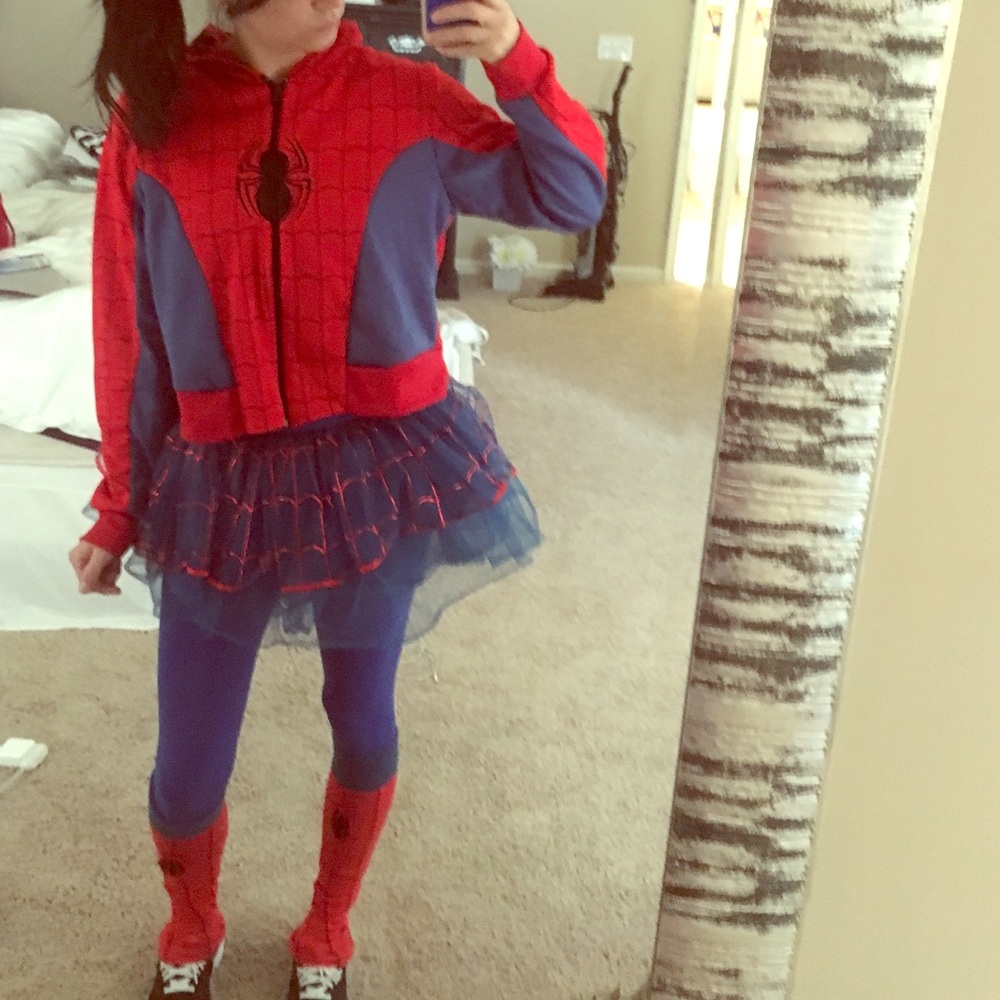 ♥️🕷️💙Spider Girl Halloween Costume Women's